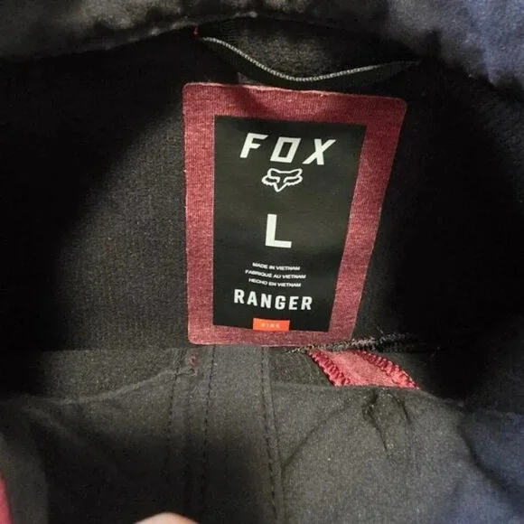 Fox Racing Ranger Fire Jacket in Dark Maroon‎ - Size Large - Picture 10 of 11